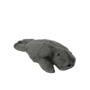 The Manatee Toy Co Gray Manatee Marine Ocean Plush Stuffed Animal 9.75"